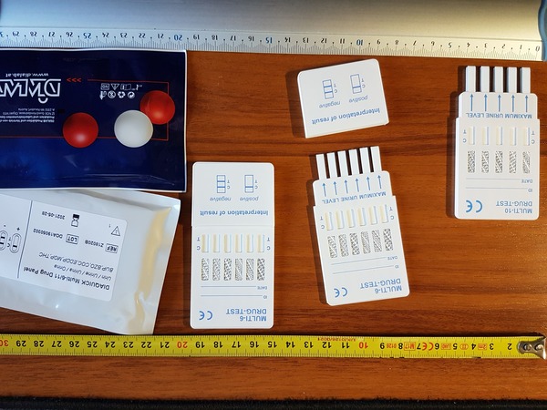 tests casettes toxicologie